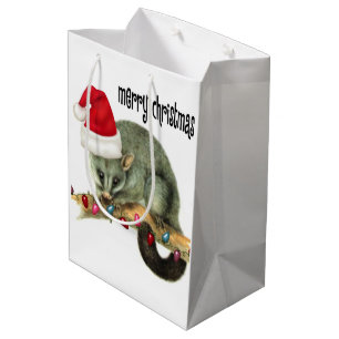 Possum Merry Christmas Gift Bags
