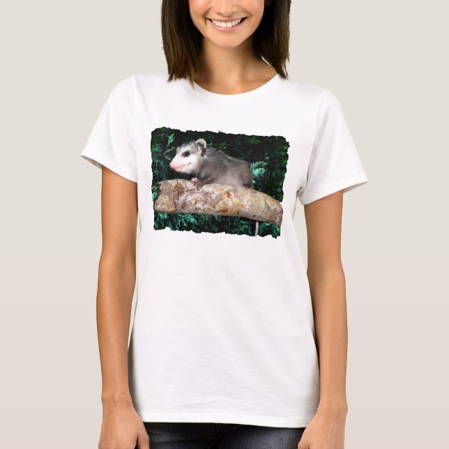 Possum on Branch T-Shirt (Front)