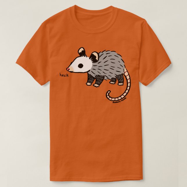 Possum opossum Heck Recolor Crewneck Sweatshirt T-Shirt (Design Front)