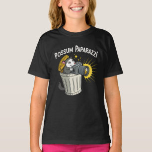 Possum Paparazzi T-Shirt: Funny Night Crawler Tee