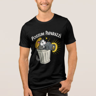 Possum Paparazzi T-Shirt: Funny Night Crawler Tee