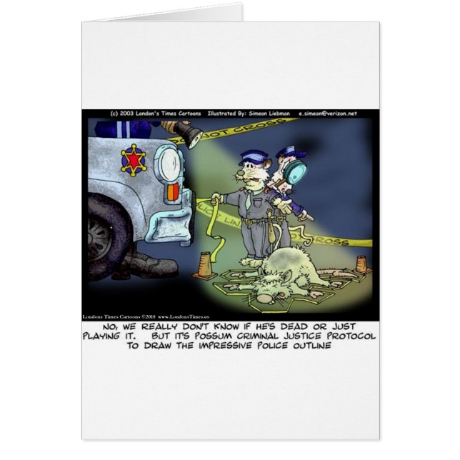 Possum Protocol Funny Gifts Tees & Collectibles (Front)