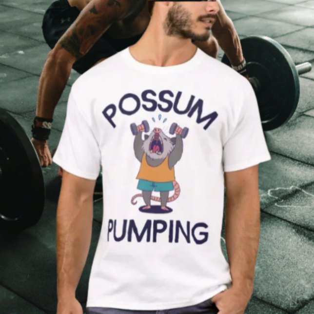 Possum Pumping T-Shirt (Creator Uploaded)