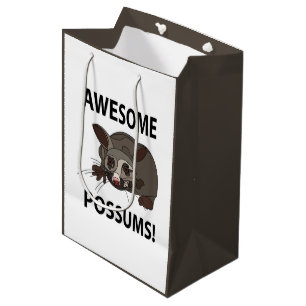 Possums Awesome Funny Possums Medium Gift Bag