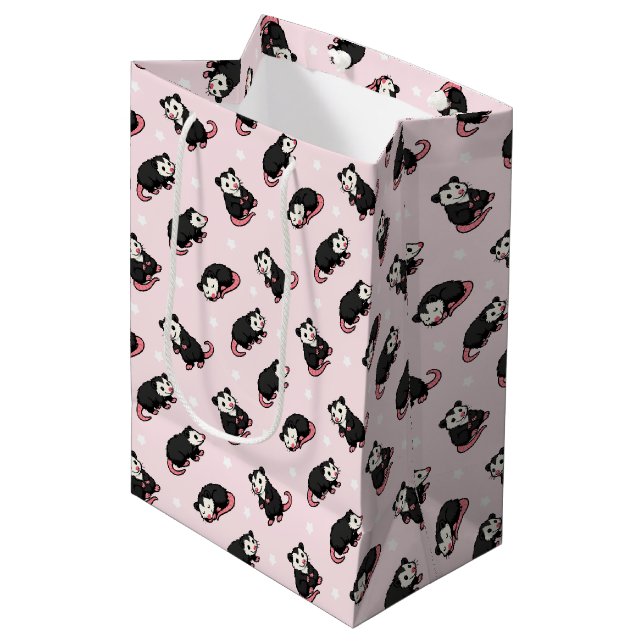Possums Medium Gift Bag (Front Angled)