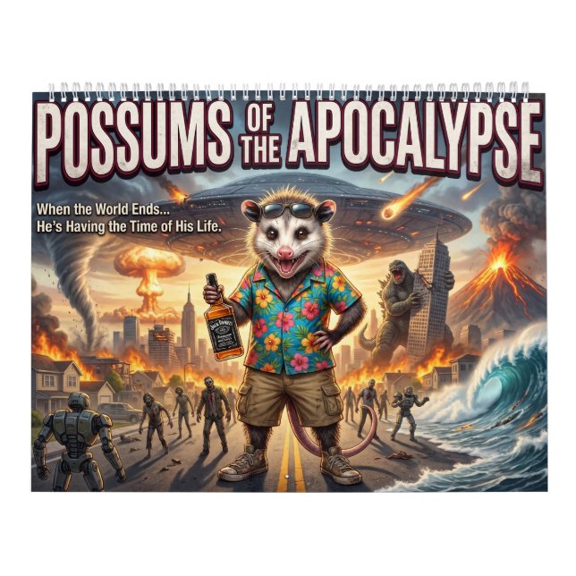 Possums Of The Apocalypse Calendar (Cover)