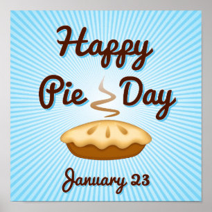 Post a Happy Pie Day Poster