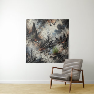 Post-Apocalyptic Art Tapestry