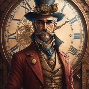 Post-appocalyptic Steampunk Man v1.3 Tissue Paper
