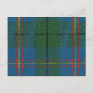 Post Card Carmichael Ancient Tartan Print