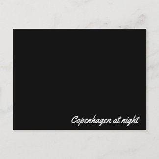 Post card Copenhagen at night