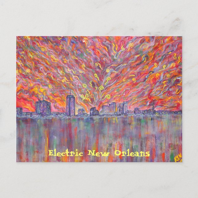 Post Card-  Electric New Orleans Postcard (Front)
