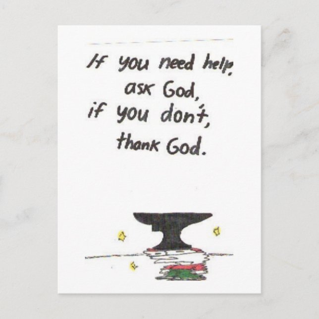 Post Card Funny church signs (Front)