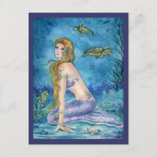 POST CARD MERMAID FANTASY