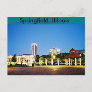 post card of Springfield, Illinois