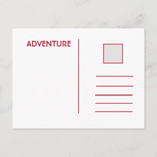 Post Card, Size: Standard Postcard, Paper: Matte,  Postcard (Front)