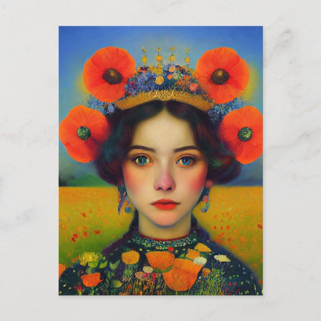 Post Card standing with Ukraine  (Front)