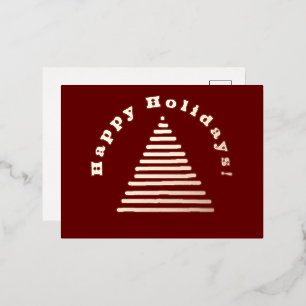 Post Card - Xmas Tree Greetings