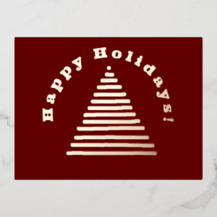 Post Card - Xmas Tree Greetings