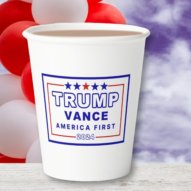 Post Election Novelty Trump-Vance 2024 8oz Paper Cups (Creator Uploaded)
