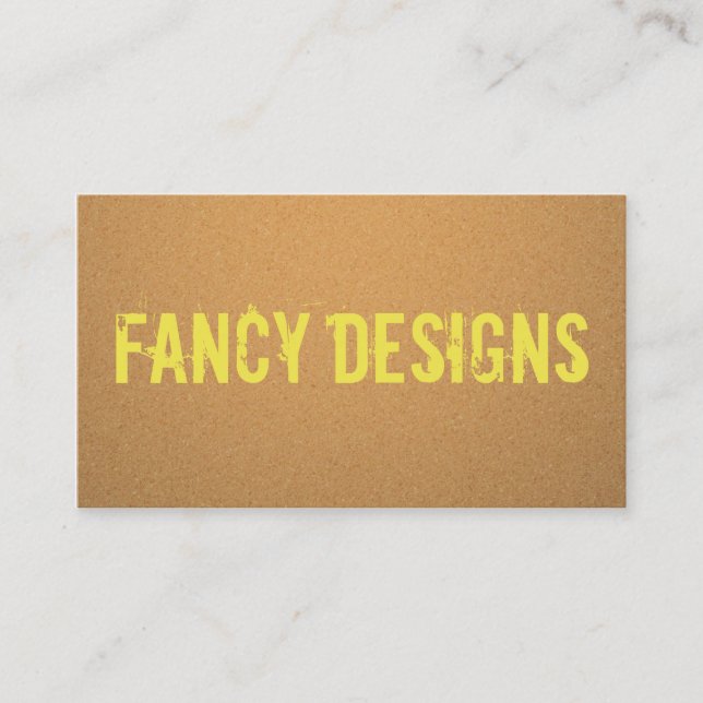 Post It Business Card (Front)