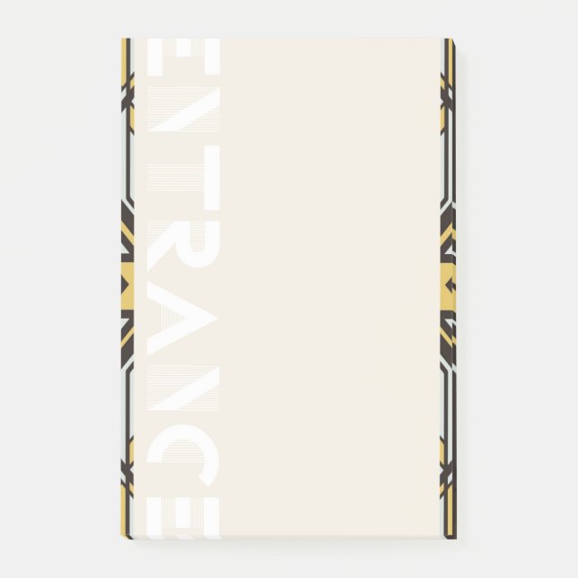 Post-it Note [Art Deco] (Front)