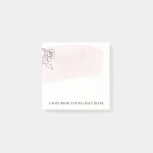 Post it note Custom Pink Wash