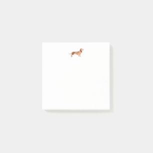 Post-It® Notes, 7.6 cm x 7.6 cm dog Dachshund Post-it Notes