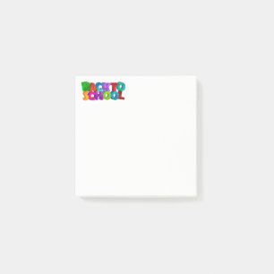 Post-it-Notes-Back To School Post-it Notes