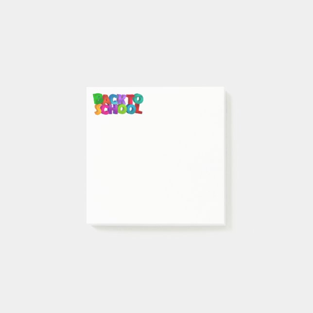 Post-it-Notes-Back To School Post-it Notes (Front)