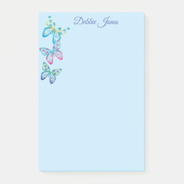 Post-it-Notes-Butterflies Post-it Notes (Front)