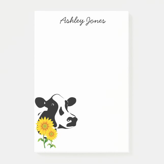 Post-it-Notes-Country Cow Post-it Notes (Front)