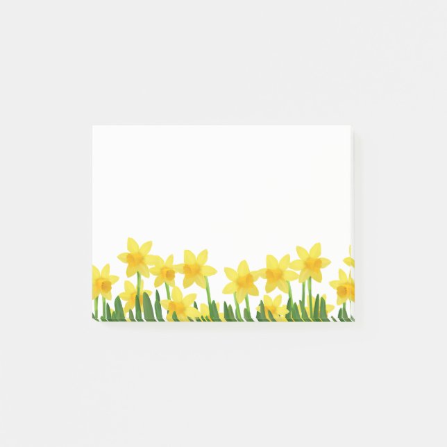 Post-it-Notes-Daffodils Post-it Notes (Front)