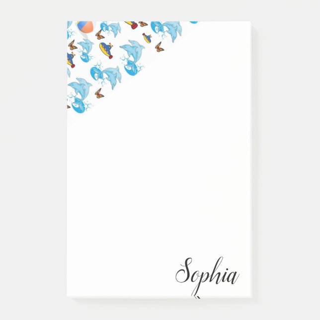 Post-it Notes Dolphin (Front)