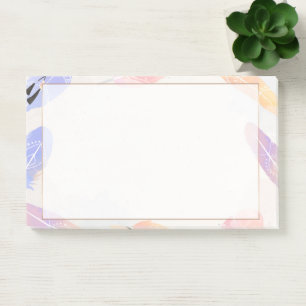 Post-it-Notes Feathers Post-it Notes