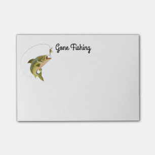 Post-it-Notes-Fishing Post-it Notes