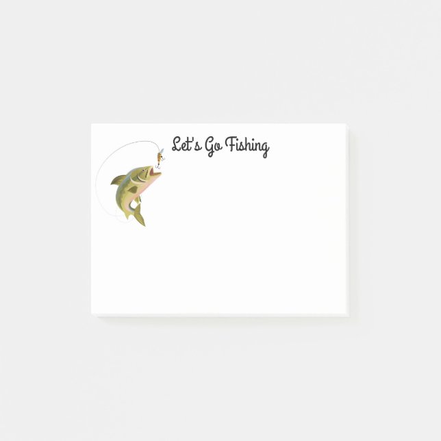 Post-it-Notes-Fishing Post-it Notes (Front)