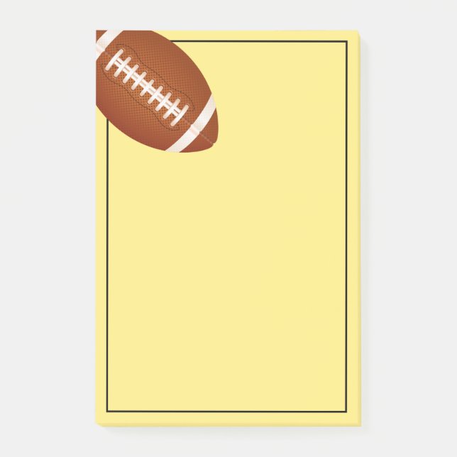 Post-it-Notes-Football Post-it Notes (Front)