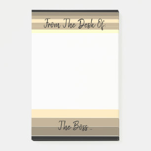 Post-It Notes For The Boss