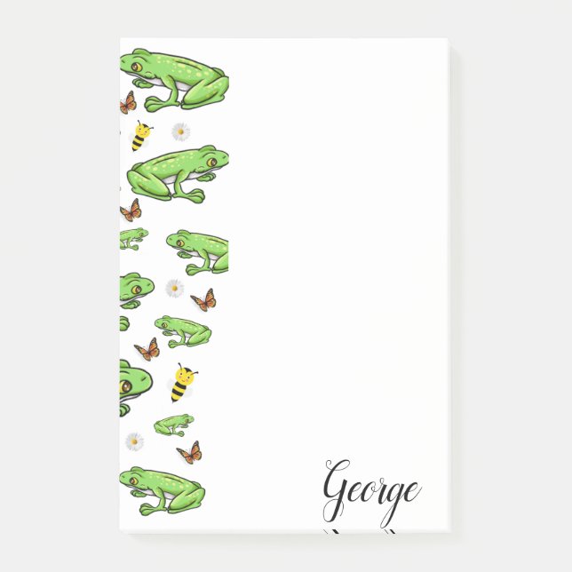 Post-it Notes Frogs (Front)