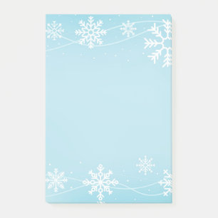 Post-it-Notes-Holiday Snowflakes Post-it Notes