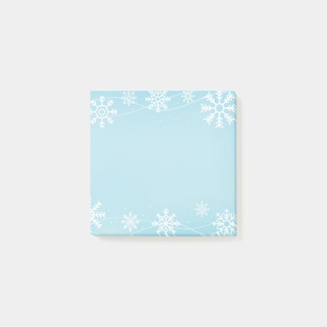 Post-it-Notes-Holiday Snowflakes Post-it Notes (Front)