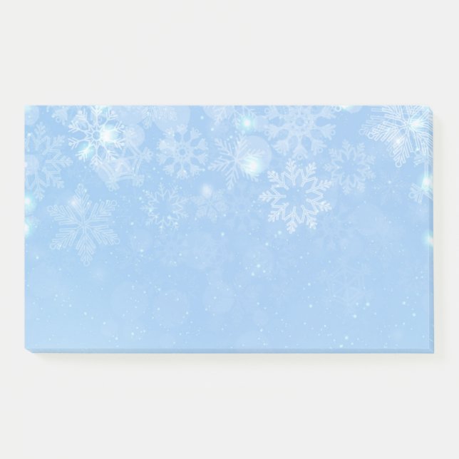 Post-it-Notes-Holiday Snowflakes Post-it Notes (Front)