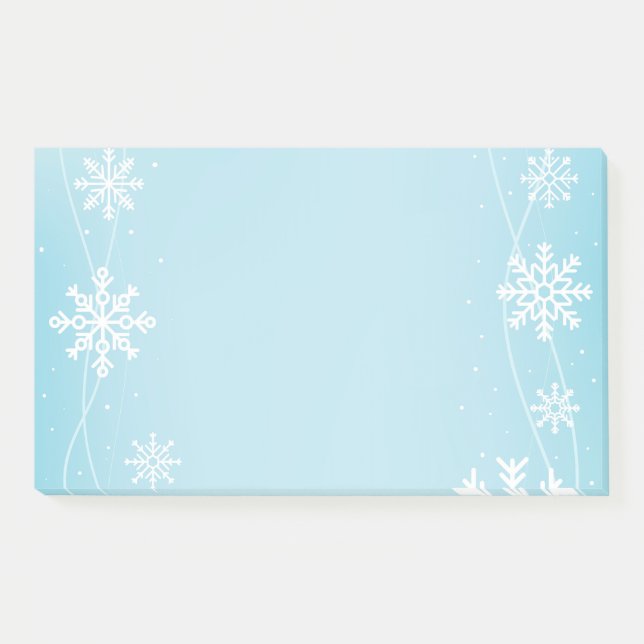 Post-it-Notes-Holiday Snowflakes Post-it Notes (Front)