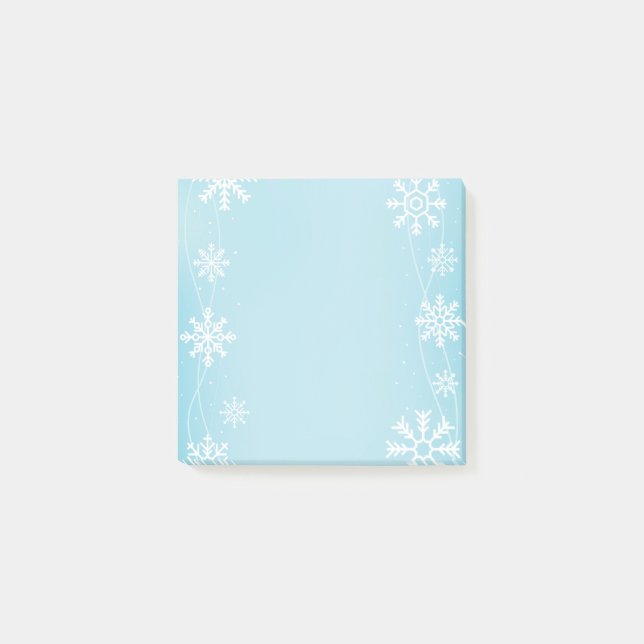 Post-it-Notes-Holiday Snowflakes Post-it Notes (Front)