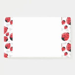 Post-it-Notes-Ladybug Notes