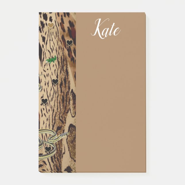 Post-it Notes Leopard (Front)