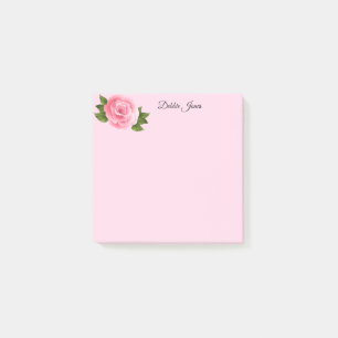 Post-it-Notes-Pink Rose Post-it Notes