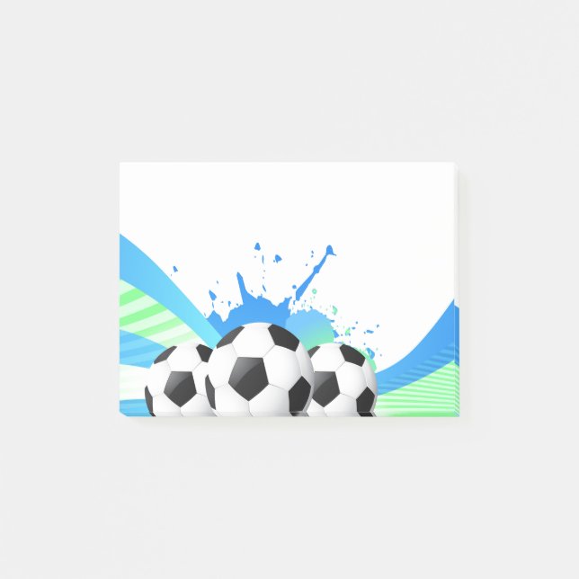 Post-it-Notes-Soccer Post-it Notes (Front)