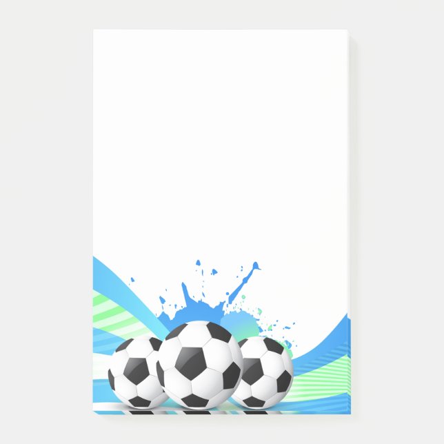 Post-it-Notes-Soccer Post-it Notes (Front)